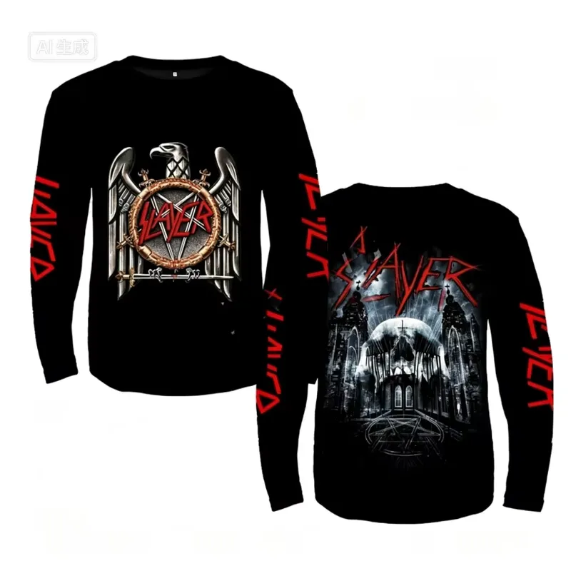 3D Long Sleeve Rock Slayer Ban - 3D Printing Custom review and price