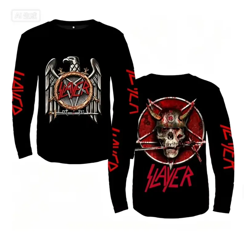 3D Long Sleeve Rock Slayer Ban - 3D Printing Custom review and price