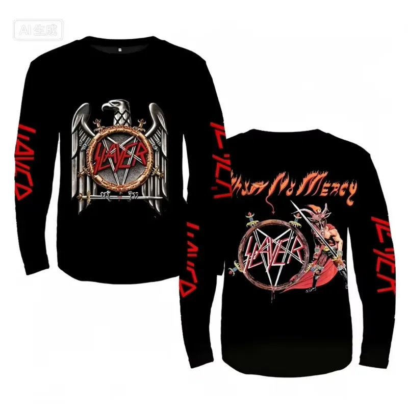 3D Long Sleeve Rock Slayer Ban - 3D Printing Custom review and price