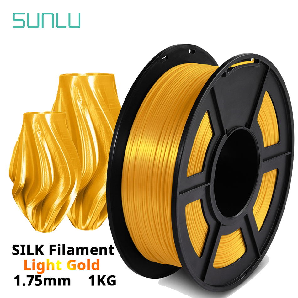 SUNLU SILK PLA 3D Filament 1.7 - 3D Printing Nylon review and price