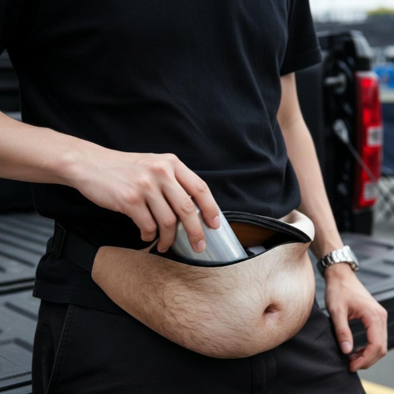 Fake Beer Belly Fanny Pack Fun - 3D Printing Nylon review and price