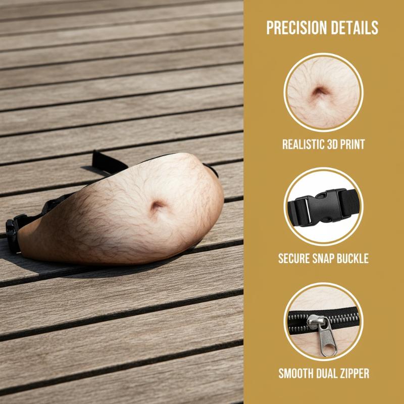 Fake Beer Belly Fanny Pack Fun - 3D Printing Nylon review and price